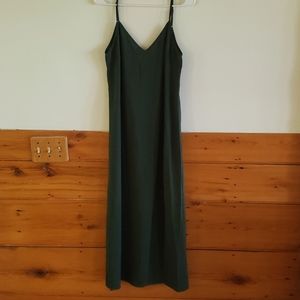 Dark green dress